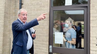 Clarkson had a meeting with local residents